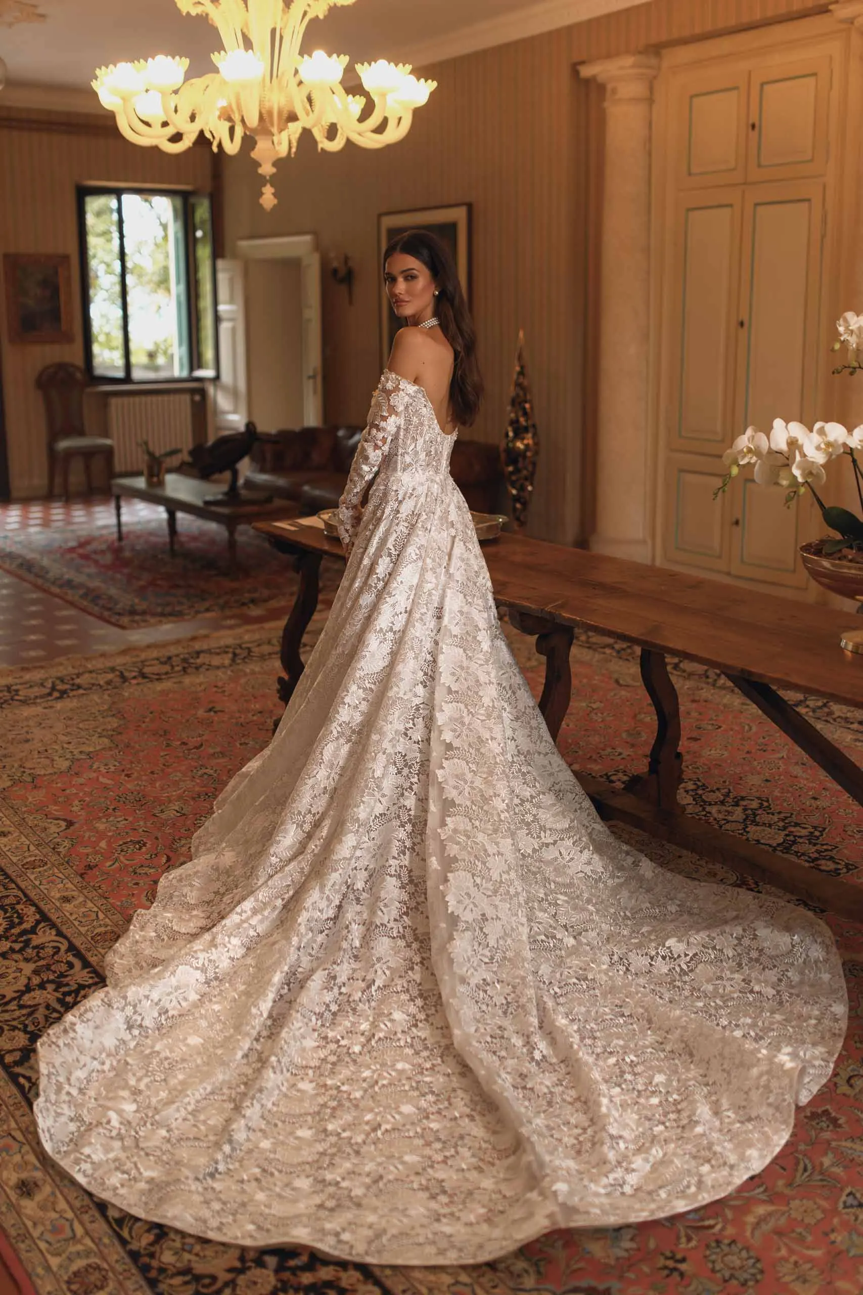 wedding dress vestidos de manga larga boda