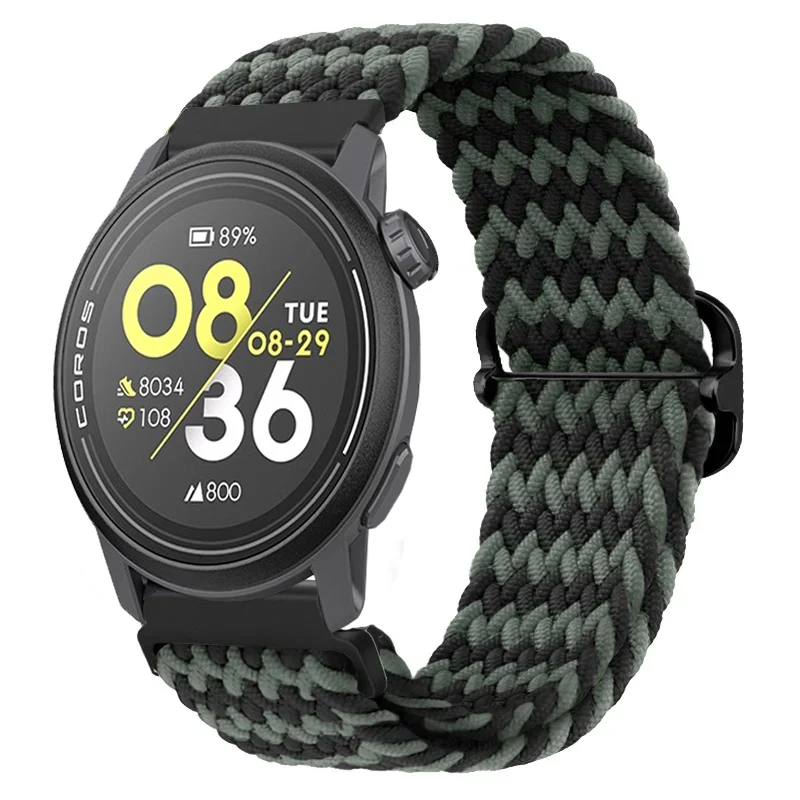 Nylon Braided Strap – Comfortable Sports Bracelet Wristband Replacement