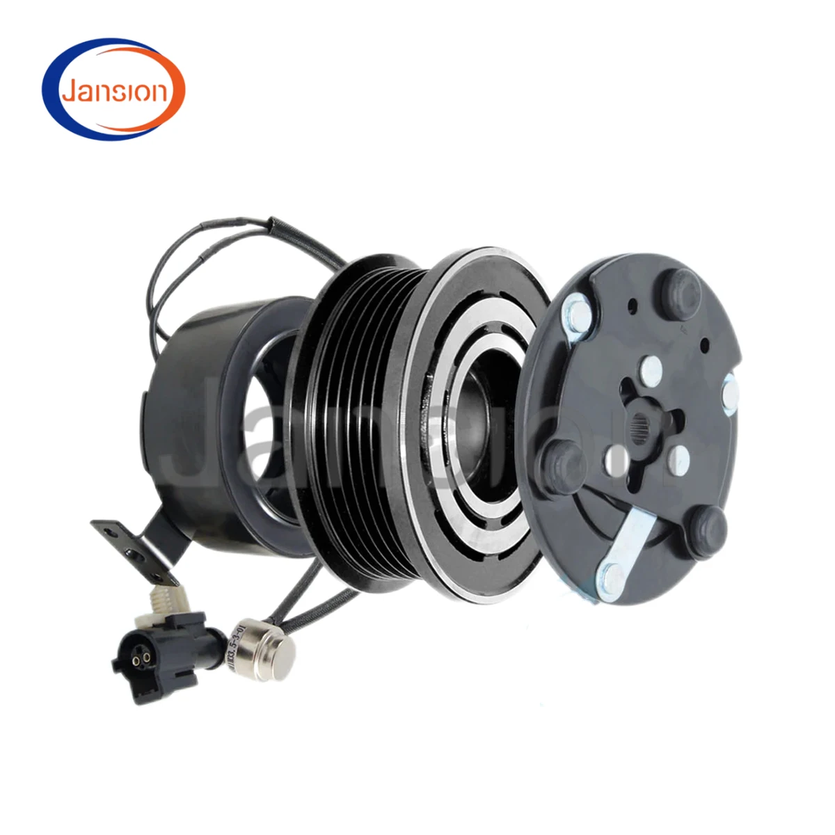 AC A/C Klimaanlage Kompressor Kupplung Pulley SC90V FÜR FORD FOCUS 