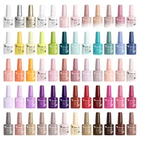 VIP5 VENALISA Gel Nail Polish Kit Hema Free Nude Pink Glitter Gorgeous Color Nail Manicure Soak off UV LED Nail Gel Varnish Set 2