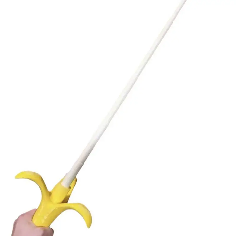

3D Printing Telescopic Sword Retractable Banana Knife Cosplay Weapon Model Stress Relief Toy Gravity Plastic Knife Kids Gifts