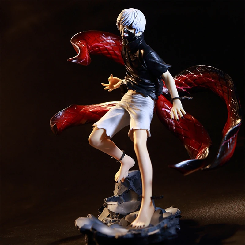 

【In Stock】Tokyo Ghoul Action Figurals 22cm Kaneki Ken Anime Figurine Statue Figures Cartoon Collectible Model Toy