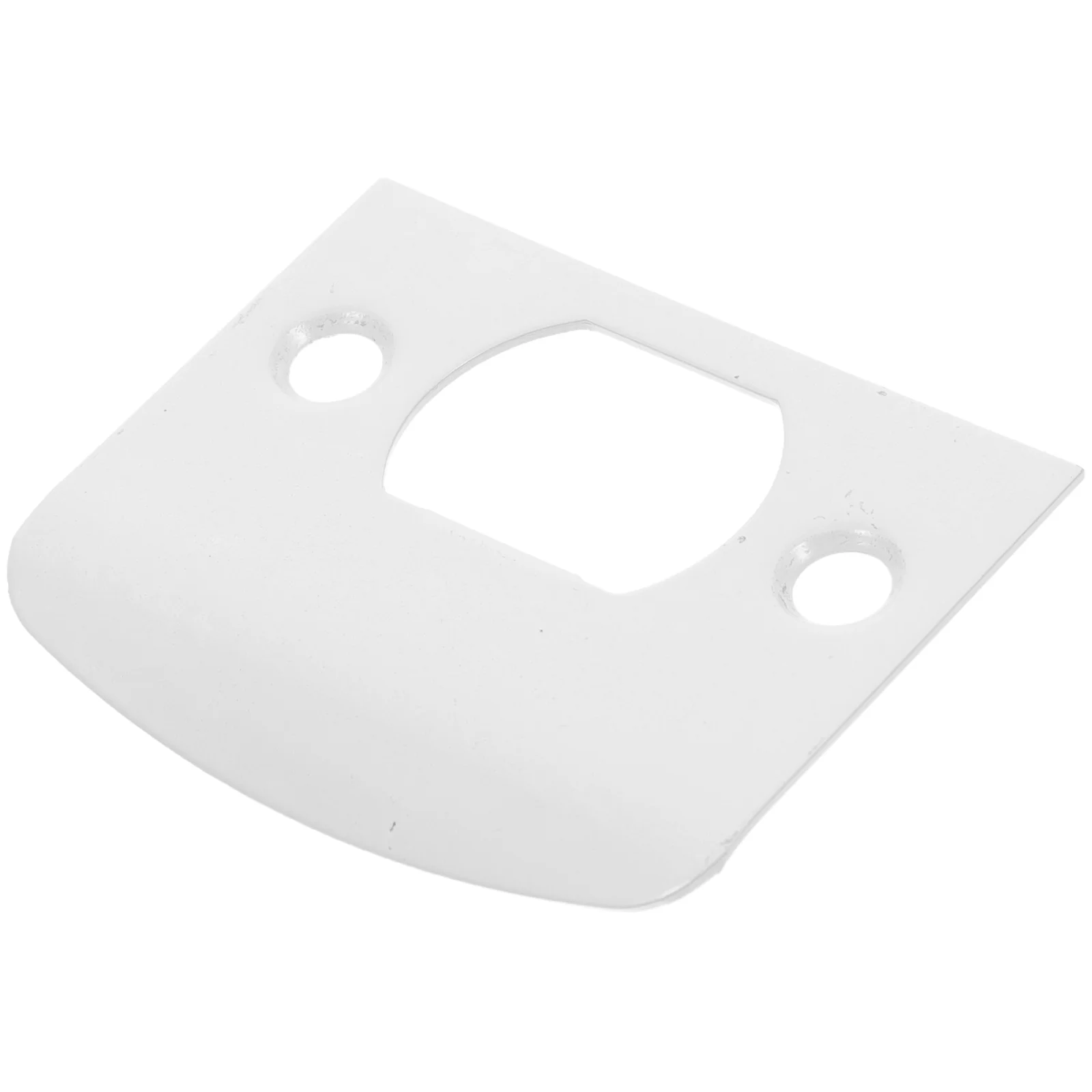 Door Lock Guide Plate Stainless Strike for Exterior Plates Interior Doors Kick Hole Cover Steel Blank