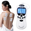 Electric 8 Modes Digital Therapy Muscle Stimulator Physiotherapy Microcurrent Low Frequency TENS Pulse Body Massager 2