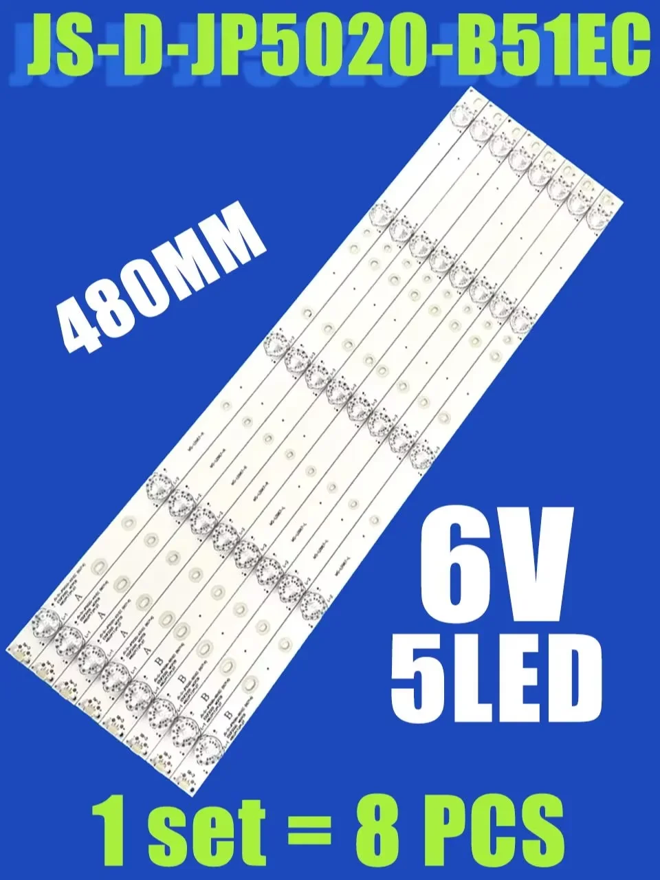 JS-D-JP5020-B51EC E-50F2000 LD-50SF6015BT LED50FHDS용 LED 백라이트 JS-D-JP5020-B51EC