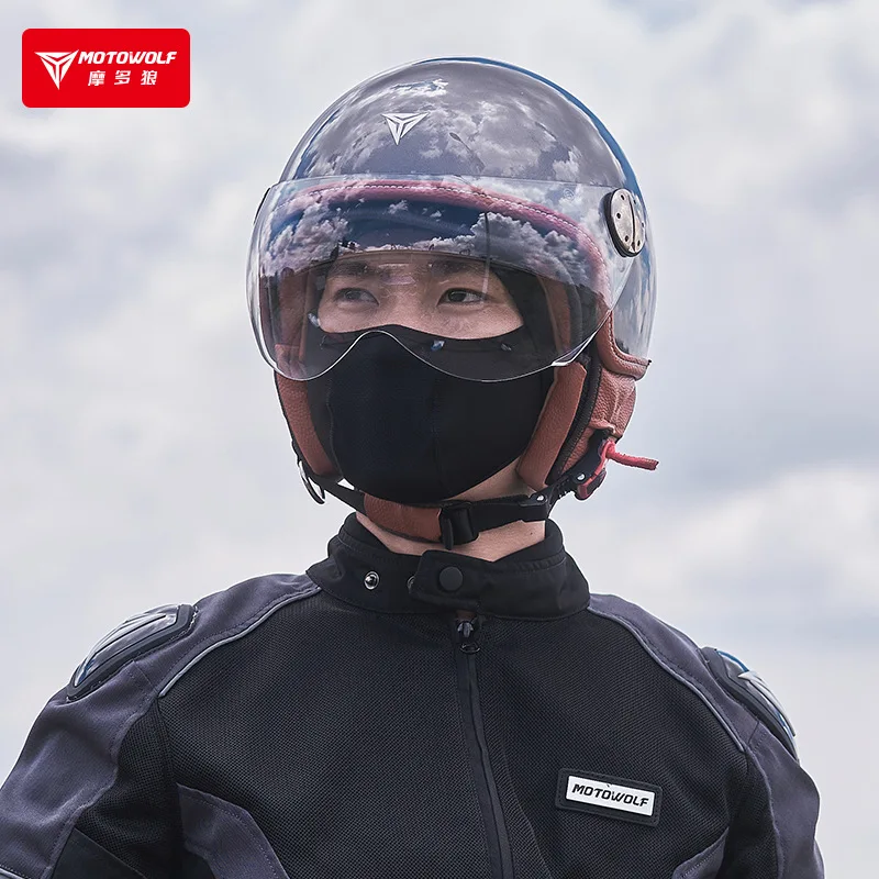 Bandana Noir Lot De Cache-cou De Moto Avec Motif Tu00eate De