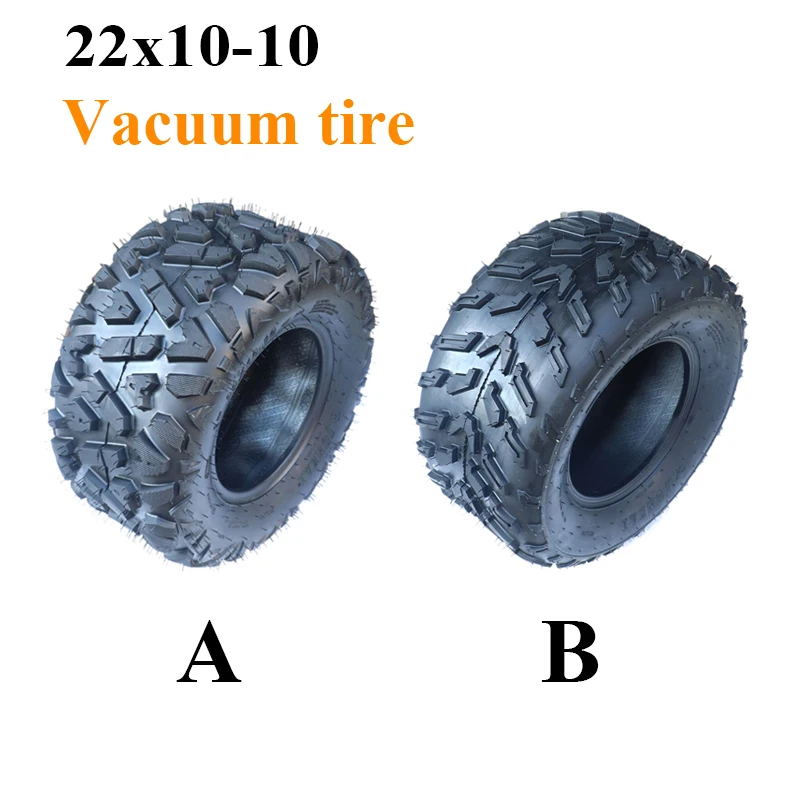 

10 Inch Vacuum Tire 22X10-10 Outer Tyre 4PR for Four-wheeled Beach Car GOKART KARTING ATV UTV Buggy