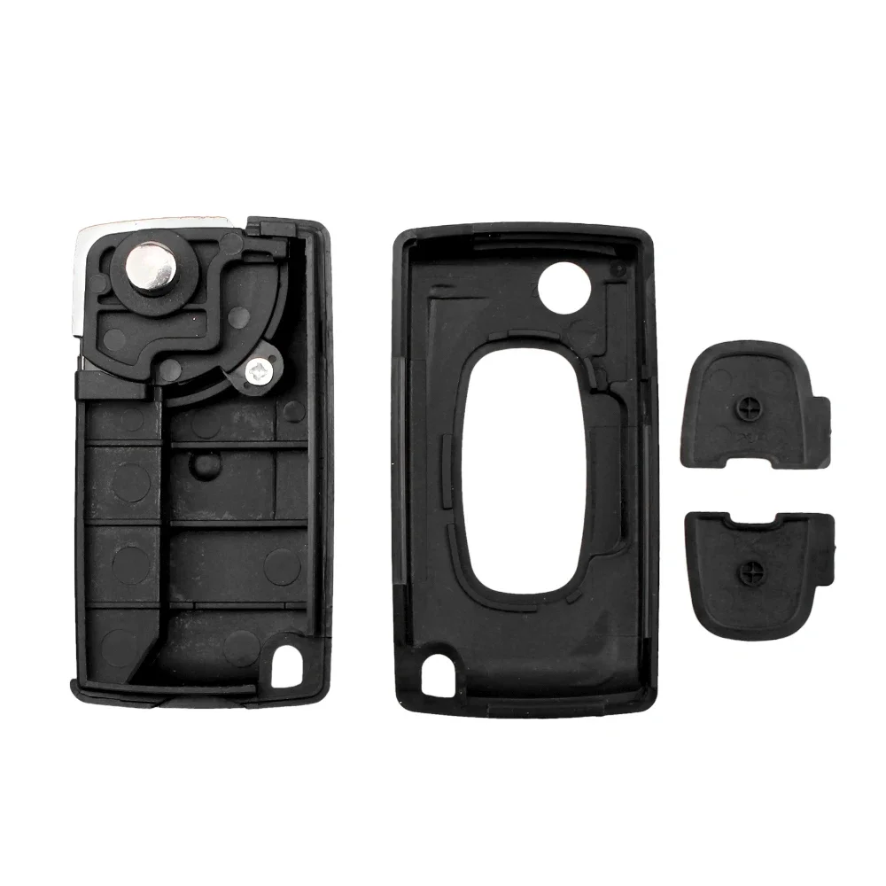 KEYYOU Flip Remote Key Case Shell Fob MIT-11R Blade For Peugeot 4007 ET 4008 For Citroen C-Crosser C4 Aircross CE1731 2 Buttons key case,car key shell,car remote key,car key,key shell