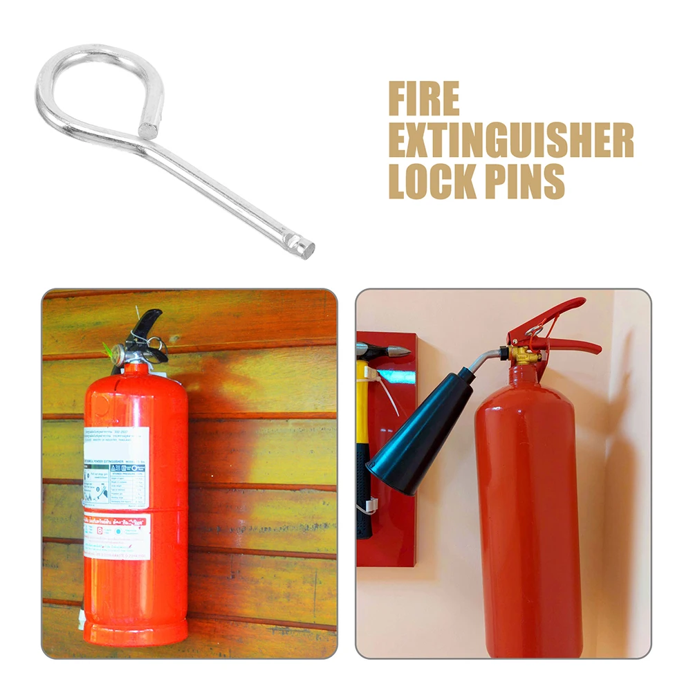 20pcs Fire Extinguisher Latch Pull Pins Fire Extinguisher Maintenance Pins Replacement durable Safety Pull Pin