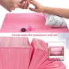 5/20PCS Nail Table Mats Disposable Nail Art Paper Towels Waterproof 3 Ply Nail Art Paper 45*33mm Pads for Nail Table Pad Clean 5