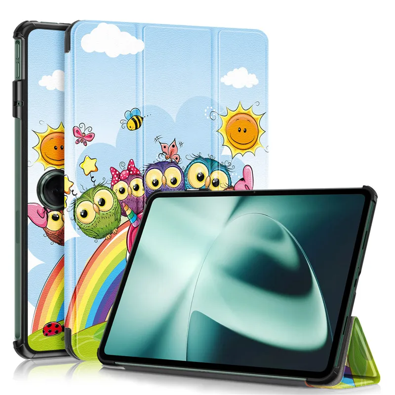 Per Oneplus Pad 2023 Tablet Per Oppo Pad 2 Cover Per Oppo Pad 2 Case 11.61 Cute Unicorn Cat Guscio Magnetico Verniciato Per Oppo Pad