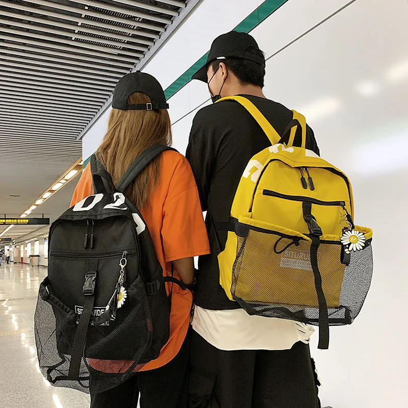 Backpack Basketball Bag Men's Casual Sports Backpack Fashion College Student School Bag
