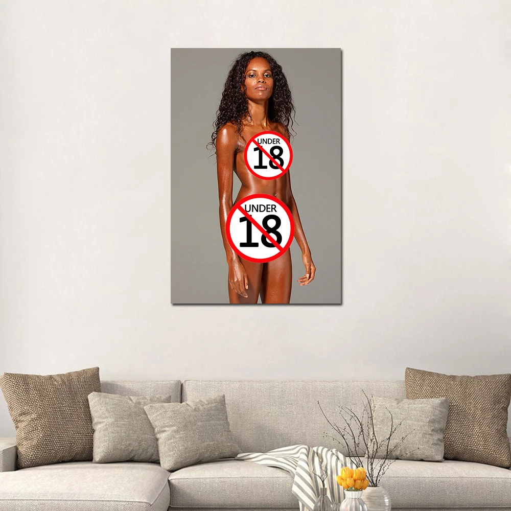 Hot Black Girl Porn Art - Sexy Black Girl Hot Young Beauty Adult Model Photo Modern Wall Art Porn  Poster and Print Canvas Painting For Home Bedroom Decor| | - AliExpress