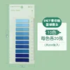 200 Sheets Transparent Sticky Notes Self-Adhesive Reading Annotation for Books Notepad Bookmarks Memo Pad Index Tabs 5