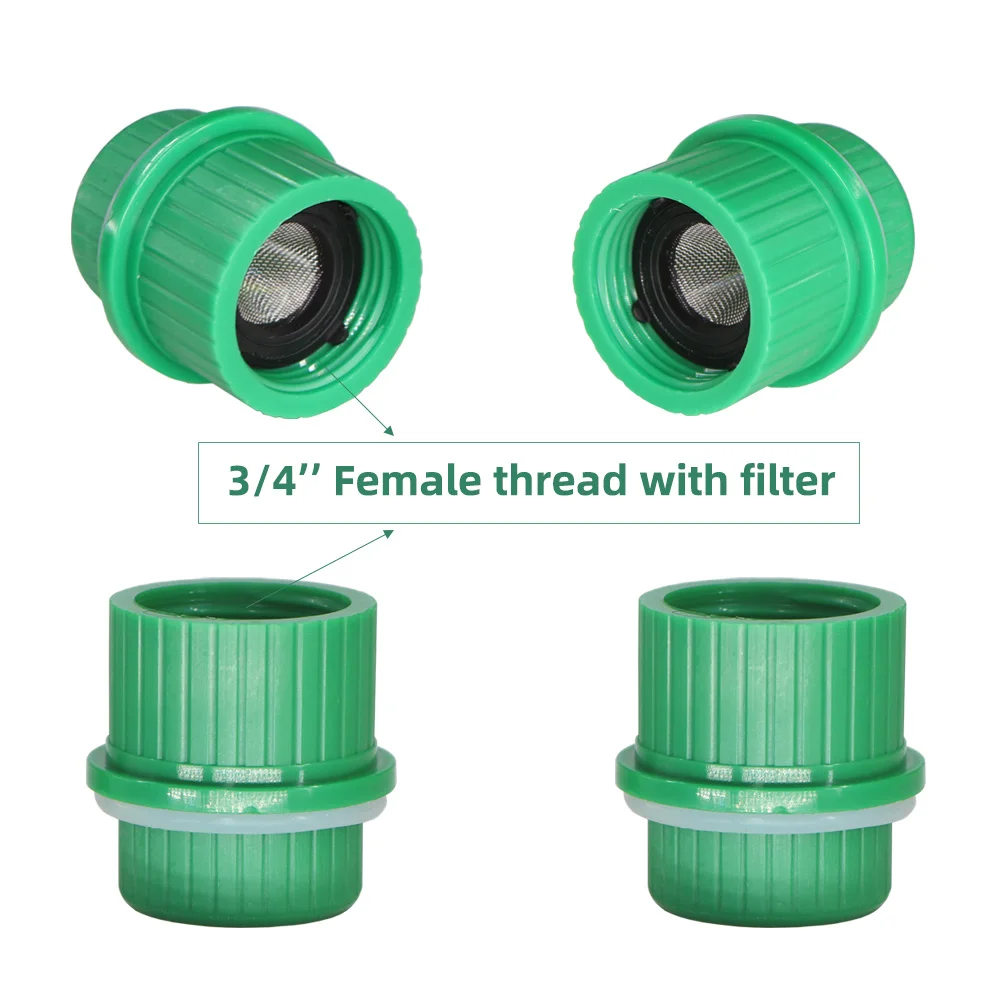 1/2 ''3/4'' 탭 커넥터 수리 교체 자동 급수 타이머 조인트 전자 정원 관개 컨트롤러 액세서리