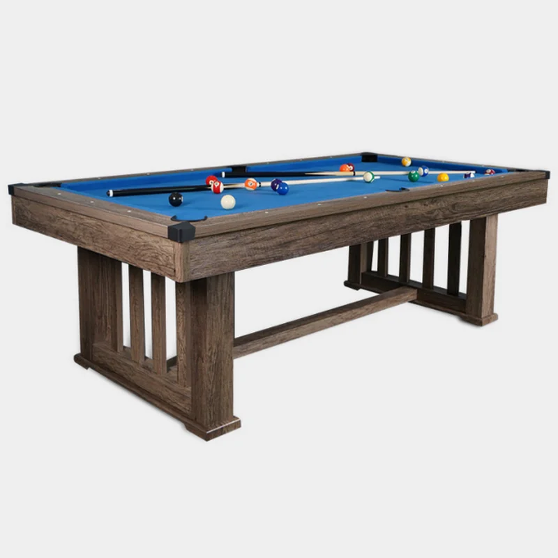 Home indoor multi-functional black 8 billiard table Family table tennis 3-in-1 dining American 9 conference