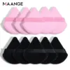 MAANGE 10/12 Pcs Triangle Powder Puff Wet Dry Use For Loose Powder Liquid Cosmetic Soft Plush Powder Puff Makeup Foundation 1