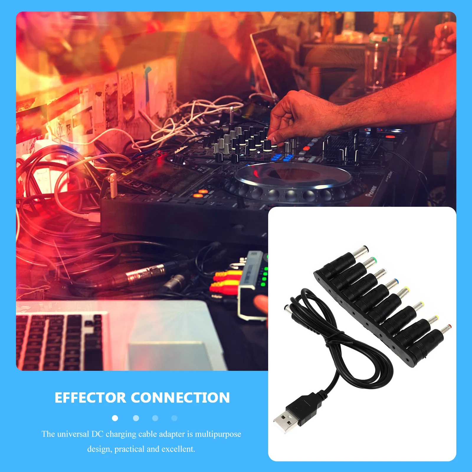 1세트 전문 DC 케이블 어댑터 USB-DC 전원 케이블 어댑터 다목적 단락 보호 간편한 삽입 신뢰성 높음
