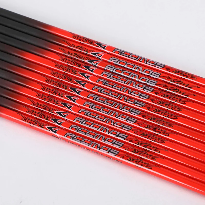 Aste Per Frecce In Carbonio Puro SHARROW SP300-900 - ID 4.2mm, .003 Straight - 6/12 Pezzi