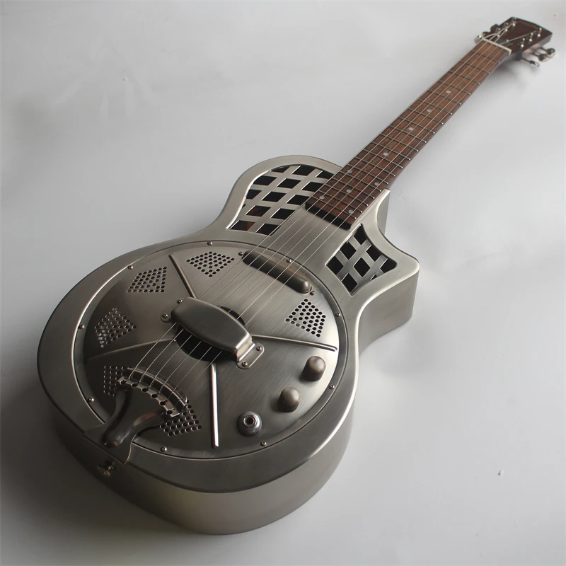 fontein Analytisch Leraren dag Electric Resonator Guitar | Metal Resophonic Guitars | Metal Resonator  Guitar - 17 - Aliexpress