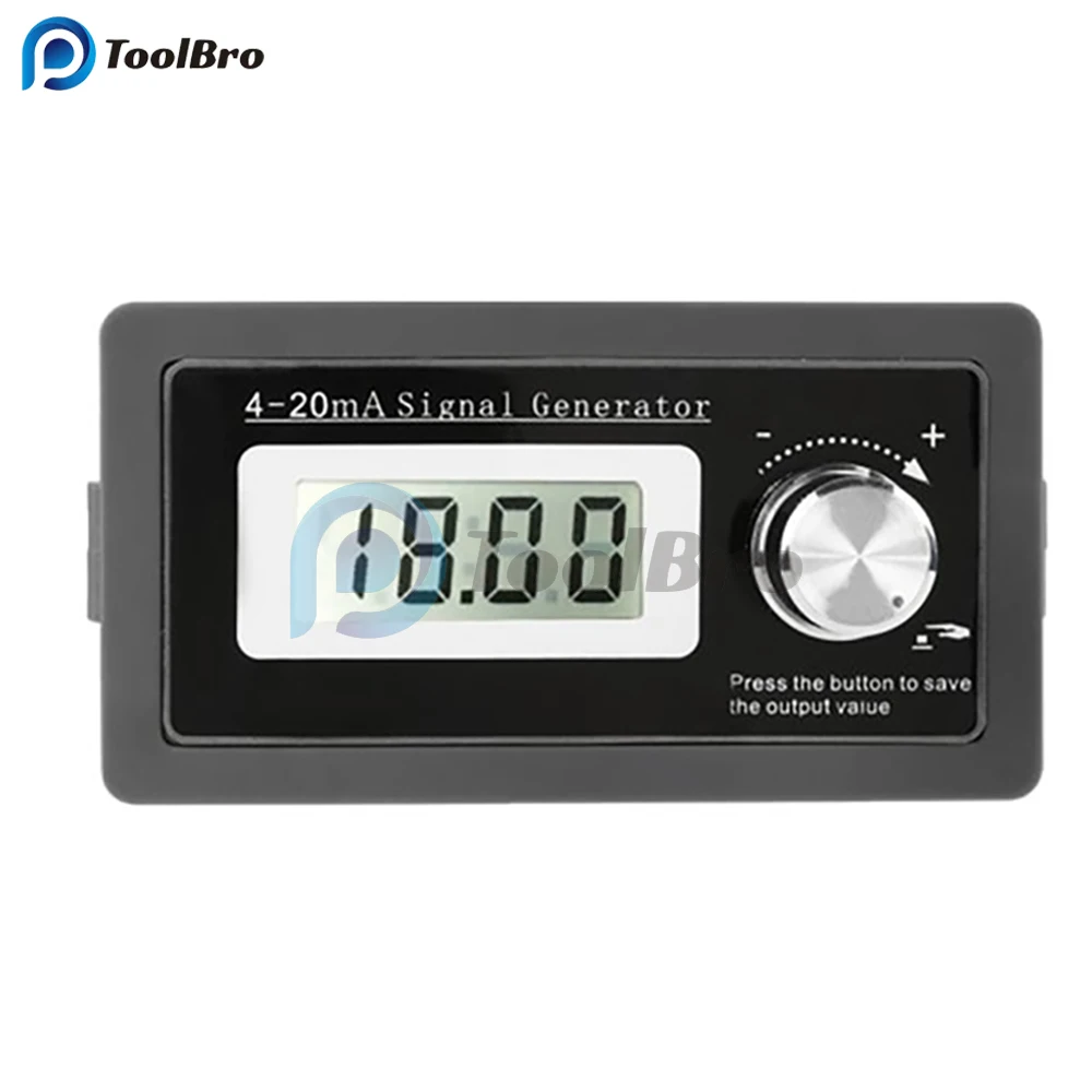 4-20mA LED Digital Signal Generator Current Loop Panel-mounted Current Transducer Support 2 3 4 Wires 2