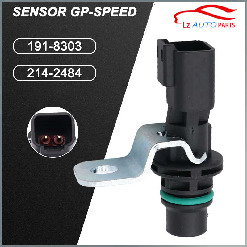 Sensor 18833 2 Pins Speed Sensor 191-8303 214-2484 for Caterpillar CAT 256C 246C ...