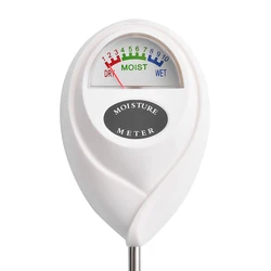 3-in-1 Soil Moisture, Light, and PH Tester (White)