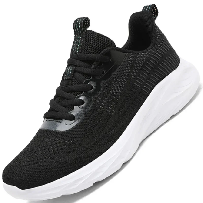 

Женская Повседневная Спортивная обувь для бега, дышащие сетчатые Прогулочные кроссовки на плоской подошве, Осенние сетчатые уличные теннисные кроссовки на шнуровке, 2023