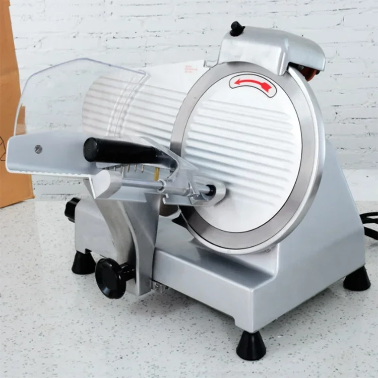 Restaurant automatic frozen meat slicer hot pot mutton beef roll cutter machine cheese sausage bacon slicer cutter machine price 6