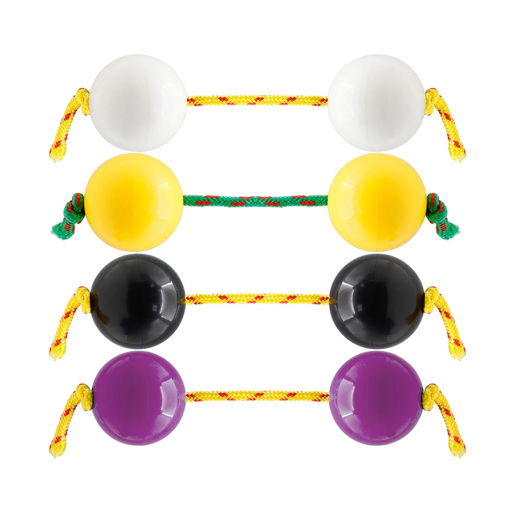 Asalato Shakers African Percussion Instrument Sand Eggs Adjustable Strap Crisp Sound for Rhythm Yellow Red