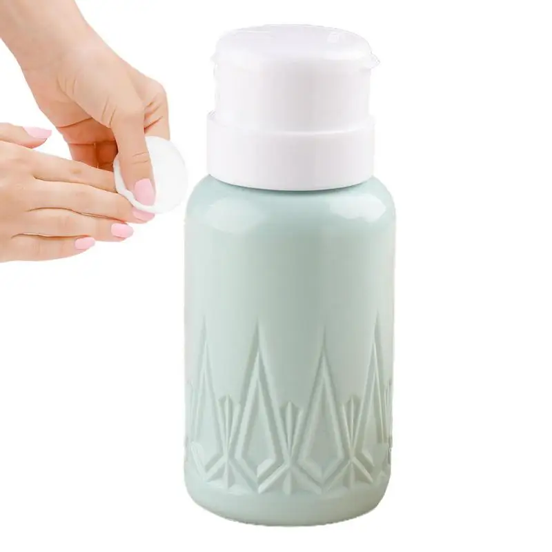 

Nail Polish Remover Pump Dispenser Empty Press Type Dispenser Pump Large Capacity Multi-Purpose Empty Organizer Bottle For Nail