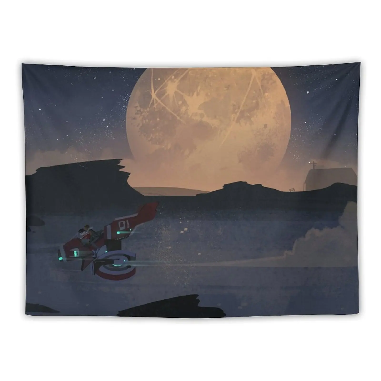 

Night Ride Tapestry Hanging Wall Room Decorations Aesthetic Bedroom Organization And Decoration Tapestry