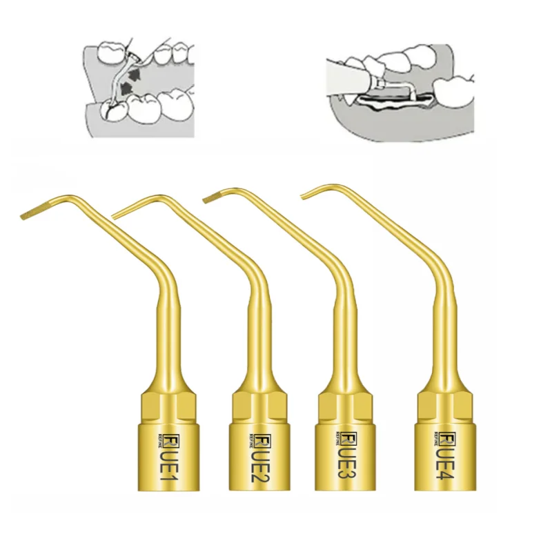 Punte Per Piezosurgery Dentale Punta Per Manipolo Ablatore Ad Ultrasuoni Punta Per Endodonzia In Scala Ue1 Ue2 Ue3 Ue4 Per Mectron/Woodpecker