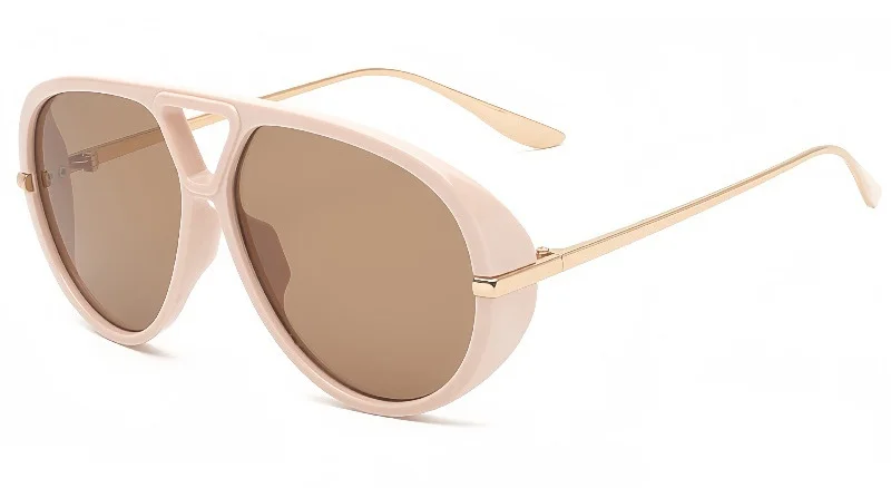 Occhiali Da Sole Oversize Opalescenti Donna, Rosso | Milano - Foto 6