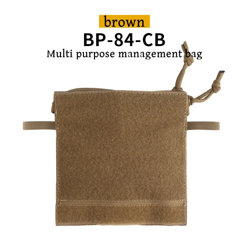 Multi purpose Storage Pouch, Management Pack, Sundry Bag, Diversified Adaptation to MOLLE Systems Easy Installation