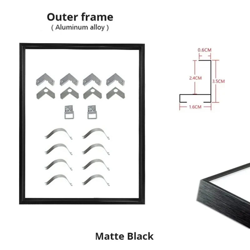 תמונת קנבס בגודל קטן בצבע שחור מט, מתכת, מסגרת אלומיניום, ציור שמן, אמנות קיר, פוסטר תמונה לעיצוב הבית