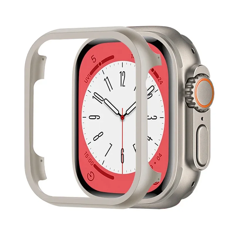 

Aluminum Alloy Case for Apple Watch Ultra 2 9 8 7 49mm 45mm 41mm Protective Frame IWatch Series 6 5 4 3 SE 44mm 42mm 40mm Shell