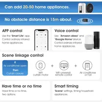 Tuya Smart Wifi Infrared IR Remote Control With Time Air Conditioning Fan TV Dvd Voice Smart Home Alexa And Google Assistant - Image 5
