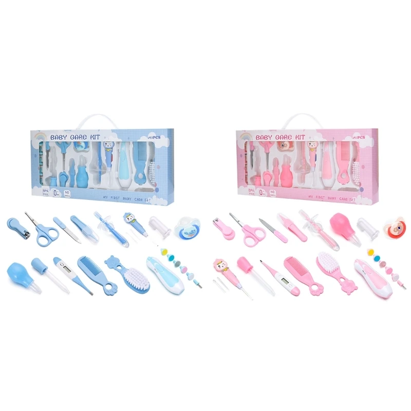 Baby Healthcare Electric Nails Trimmer Hair Brush Comb & Feeder Dispenser