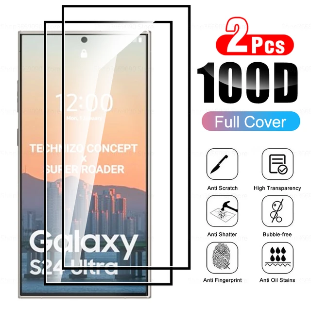 Hat Prince Cubre objetivo de cristal templado aluminio Samsung Galaxy S24  Ultra gris - Comprar online