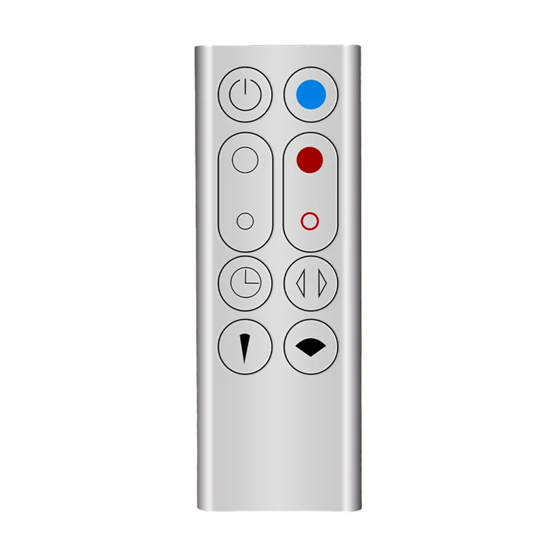 Telecomando Sostitutivo Adatto Per Dyson Am09 Hp00 Hp01 Purificatore D'Aria Ventilatore Senza Foglie Telecomando Argento