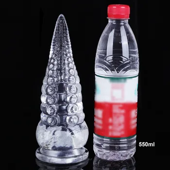 Transparent Monster Dildo Lesbian Anal Toys Suction Cup Octopus Tentacle Artificial Penis Animal Dildo Sex Toy for Women Adult 6