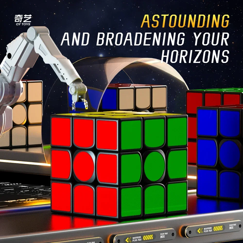 [CubeQuest]QiYi Warrior Plus Magnetic Max Box 18cm Super Big 3x3x3 Cube Magic Puzzle Cubo Magico Professional Educational Toy 2