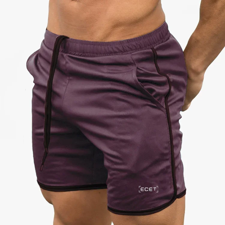 Men's Muscle Fitness Trunks Outer Wear Mesh Quick Dry Casual Breathable Running Training Beach Pants Skateboard Sports Long Pant