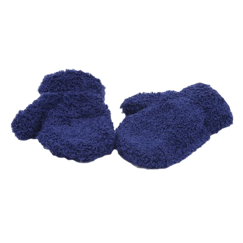 Baby Gloves Winter Baby Boys Girls Solid Color Gloves Warm Full Finger Mittens