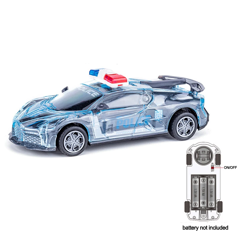 Children's Electric Sports Toy Car with Sound and Glowing Features
