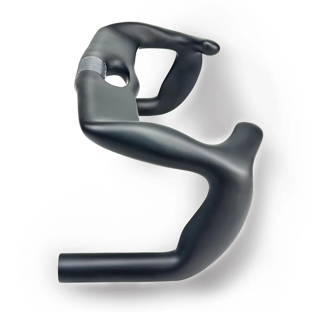 BALUGOE Carbon Fiber Track Cycling Handlebar TT Bike Handle Bar