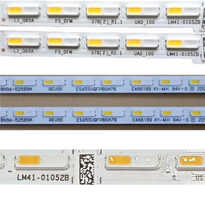 새로운 TV의 LED 램프 바 BN96-52589A ES65SVQFPBGA78 S1Q7-650SM0-R0 백라이트 스트립 L1_Q60 F5_DFM S78(2)_R1.1 UAD100 LM41-01052B