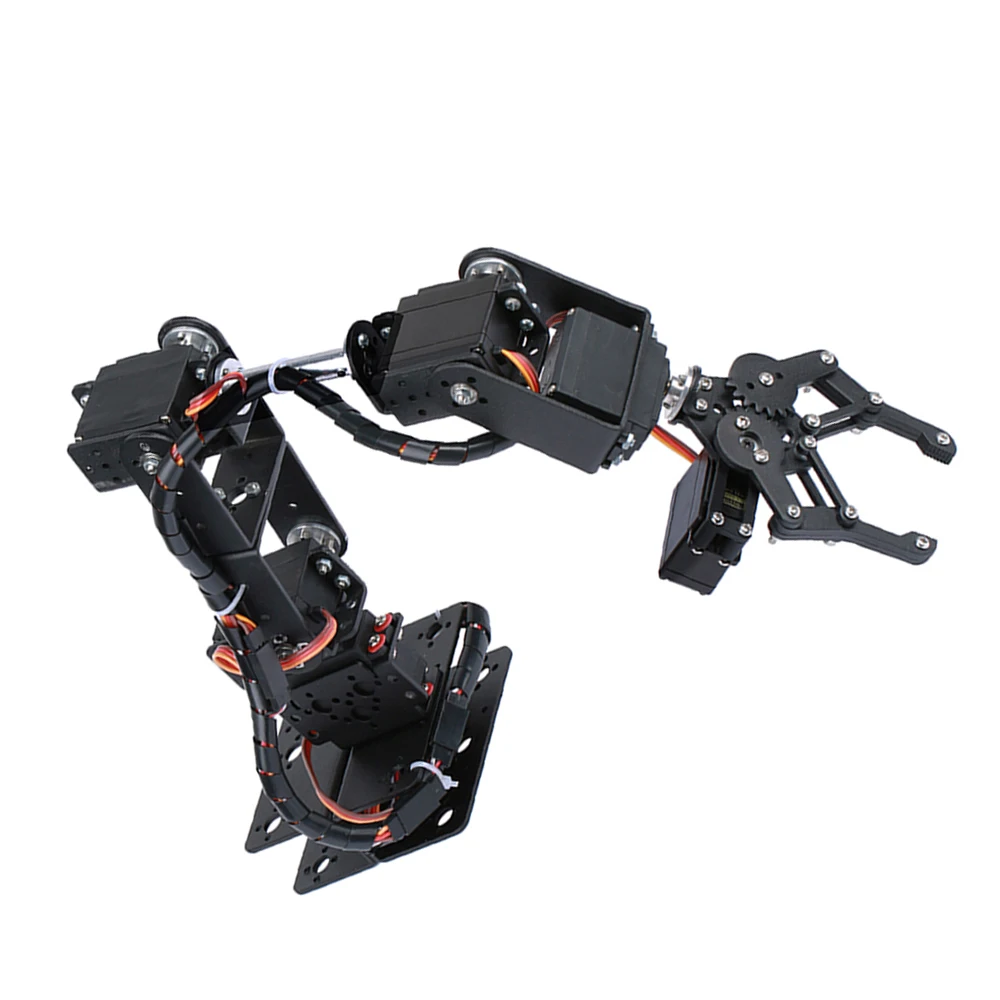Robot Manipulator Metal Alloy Mechanical Arm Clamp Claw Kit MG996R