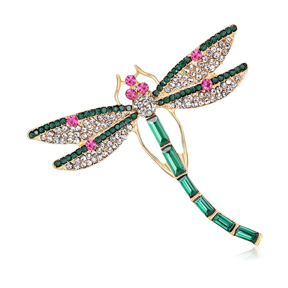 

Crystal Vintage Brooches for Women Insect Brooch Pin Dress Coat Accessories Cute Jewelry